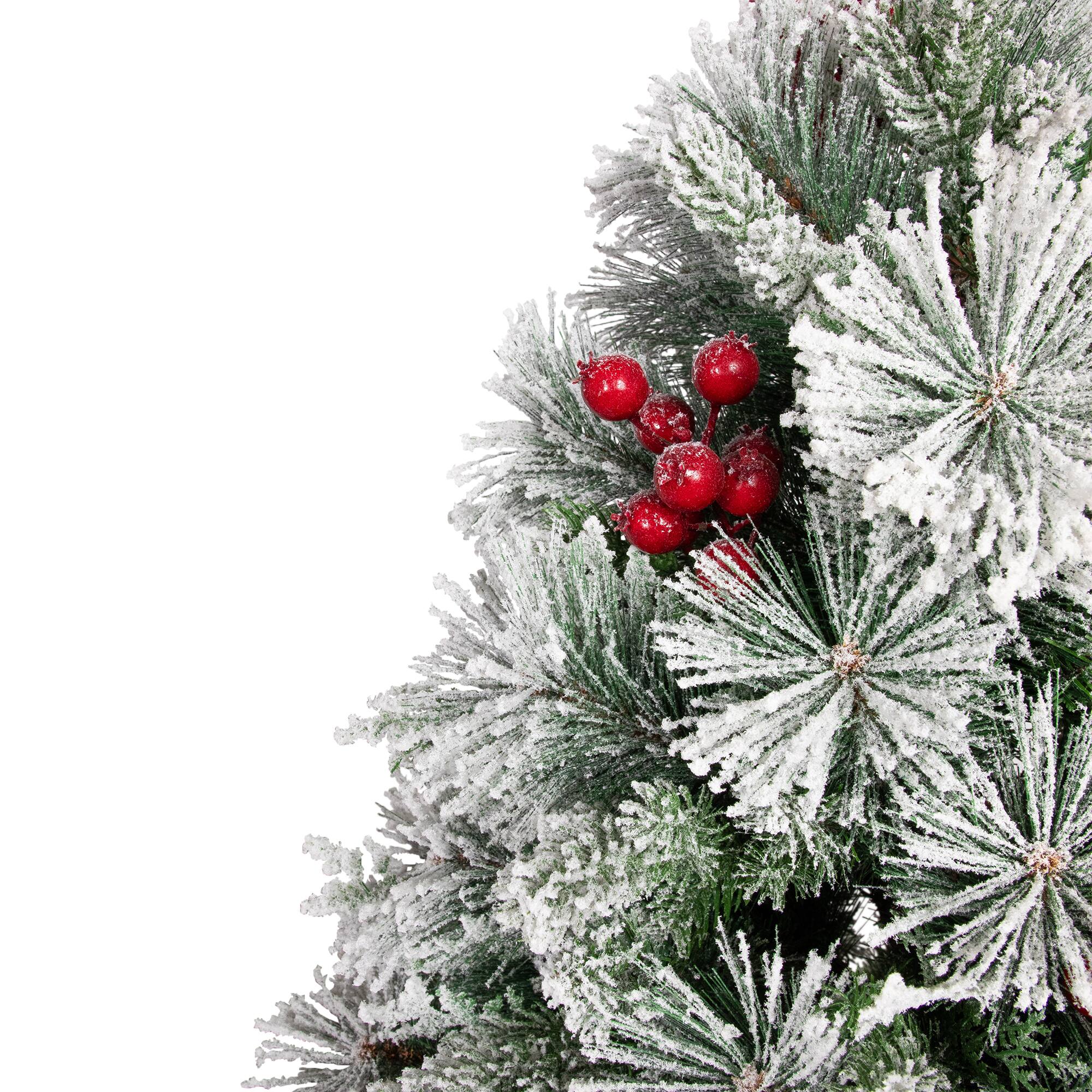 5ft. Unlit Real Touch™ Full Heavily Flocked Whittaker Spruce Artificial Christmas Tree